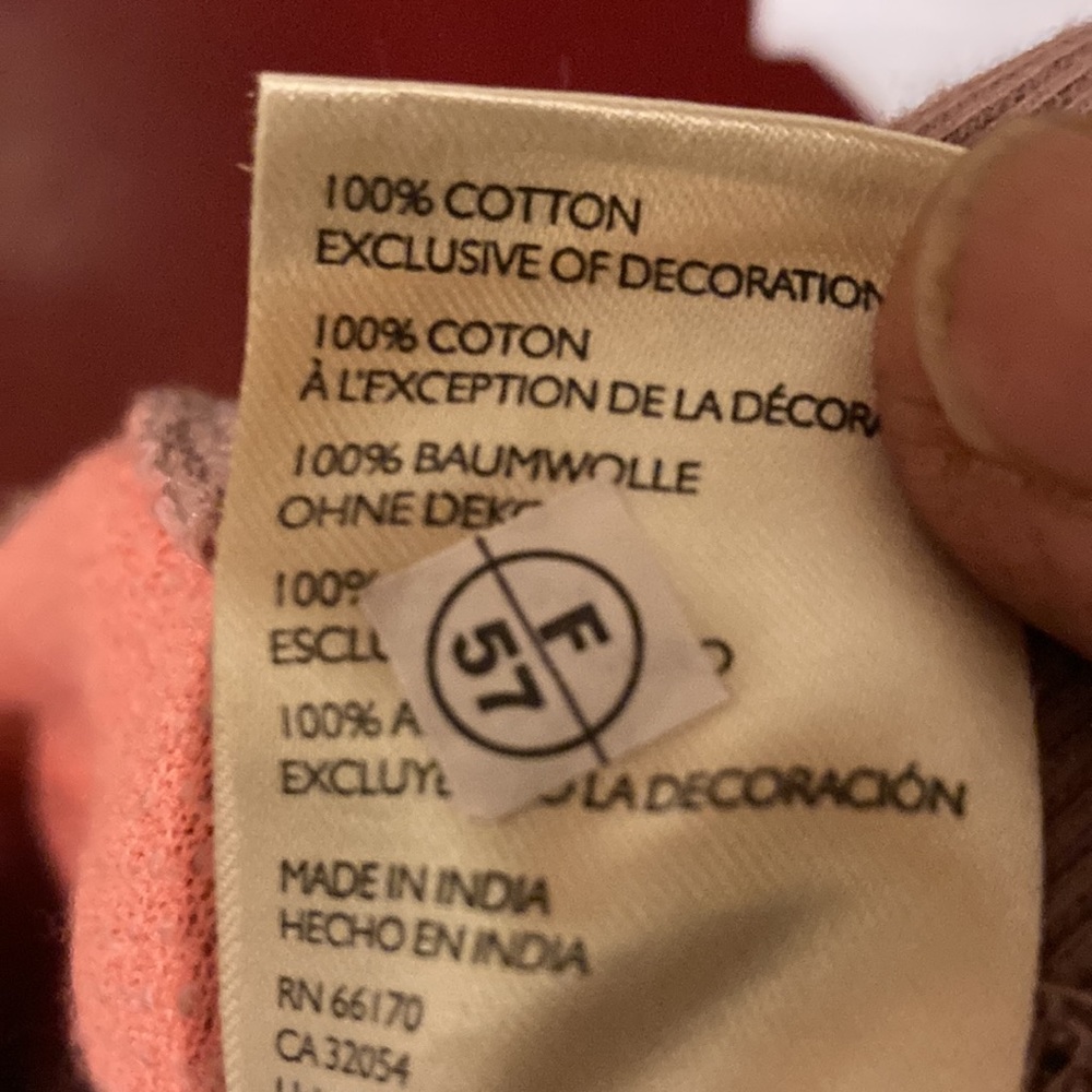 Free People Rose Brown Striped Knit Polo Top - Picture 11 of 11